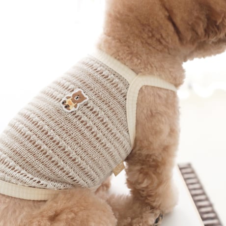 [DURANG RURANG] QUILTING KNIT TOP