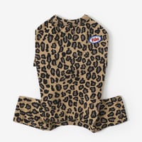 [TUSTUS]   Leopard Print Dog All-in-One