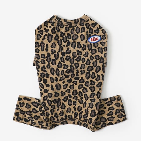 [TUSTUS]   Leopard Print Dog All-in-One