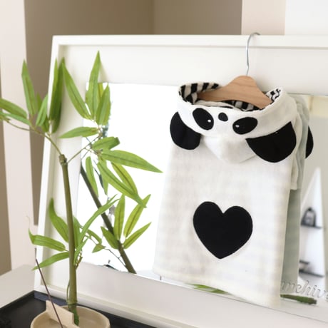 [DURANG RURANG] HEART PANDA ROBE