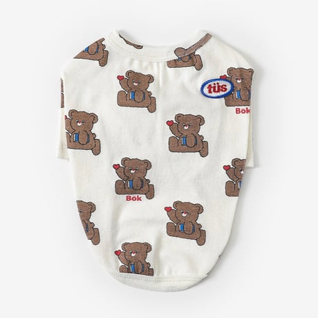 [TUSTUS] Book Bear T-Shirt