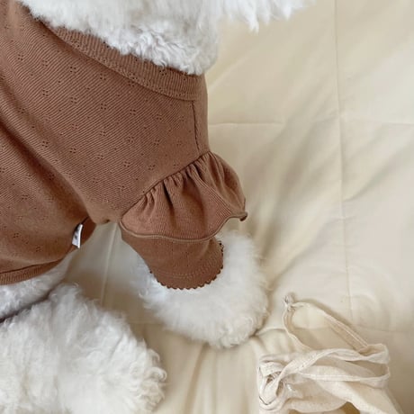 Pure Latte Frill T-shirt（L001）
