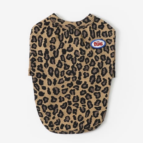 [TUSTUS]   Leopard Print T-Shirt