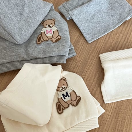 Bear Hooded Crop Set（F001）