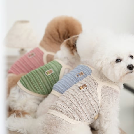 [DURANG RURANG] QUILTING KNIT TOP