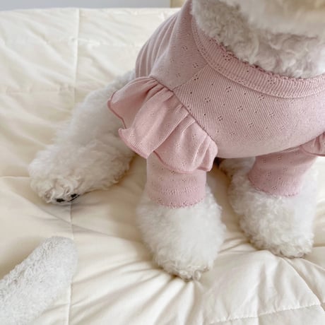 Pure Latte Frill T-shirt（L001）