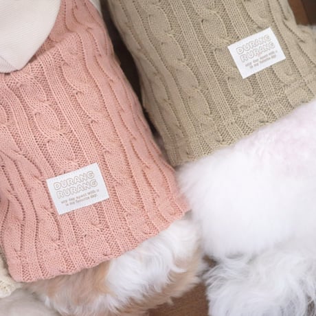 [DURANG RURANG] TWIST HOOD VEST