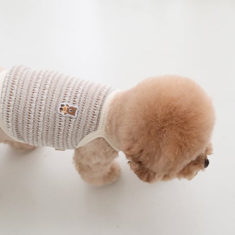 [DURANG RURANG] QUILTING KNIT TOP