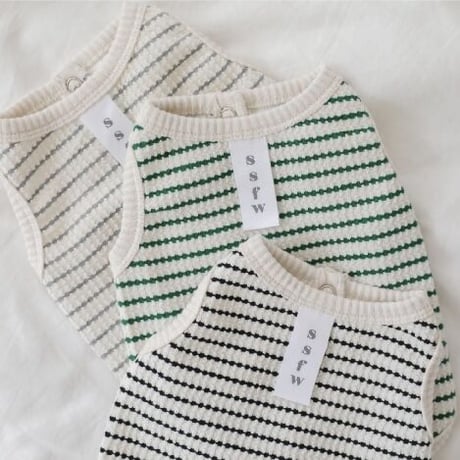 [ SSFW ] White Label Crayon Sleeveless