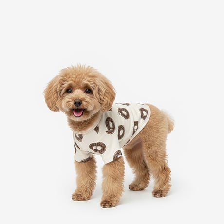 [TUSTUS] Donuts Puppy T-Shirt
