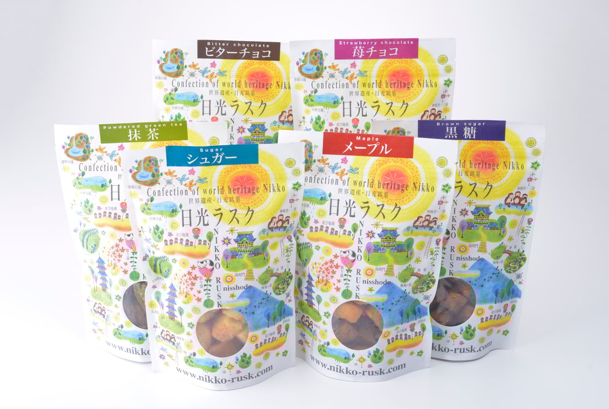 日光ラスク スタンダードタイプ（120g）6種詰め合わせ | 【公式】元祖