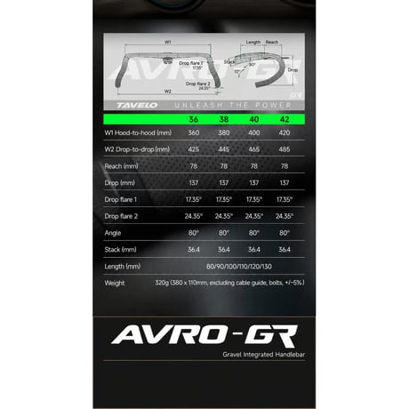 Tavelo GROW　フレームハンドルセット