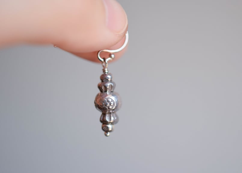 カレンシルバー/ピアス -ちょろぎ- | DADOR