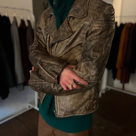 80's fade riders jacket made in germany