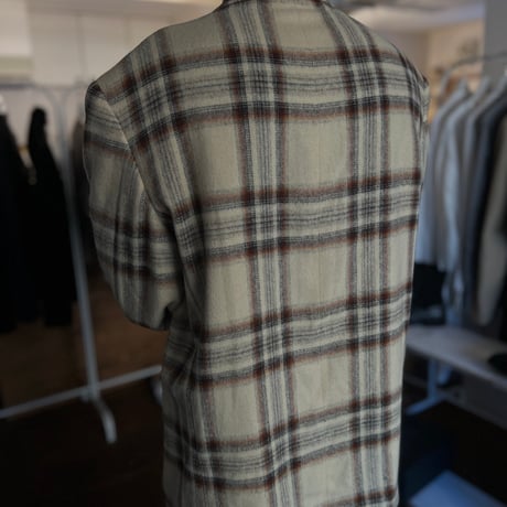 90's nicole ombre check jacket