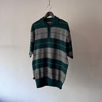 90's knit polo shirt
