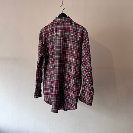 70's〜80's western check shirt