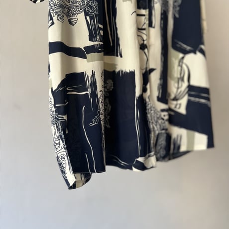 old open collar shirt