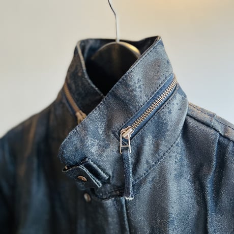 80's nicole coating denim jacket