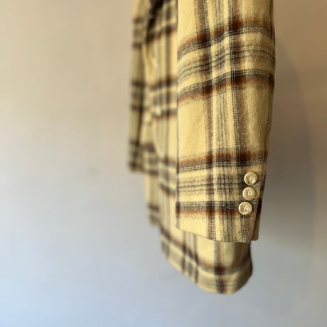90's nicole ombre check jacket