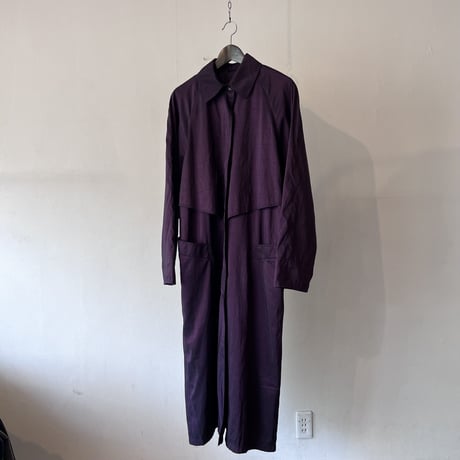 80's balmacaan coat made in USA