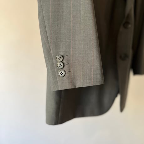 90's balenciaga set  up suit green check