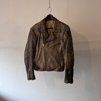 80's fade riders jacket made in germany
