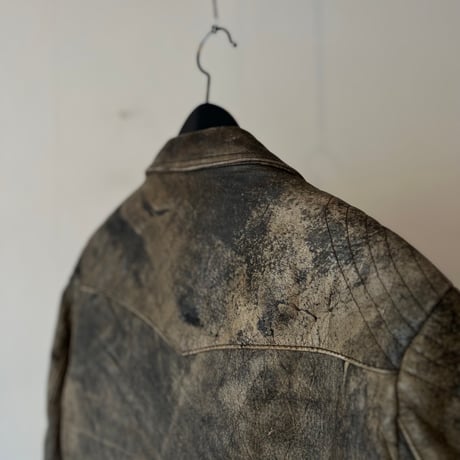 80's fade riders jacket made in germany