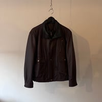 90's two tone leather jacket