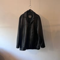 80's umberto olivieri leather jacket made in it