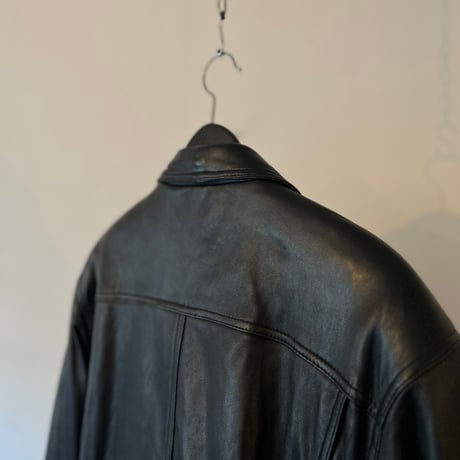 80's leather blouson