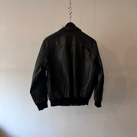 80's leather blouson