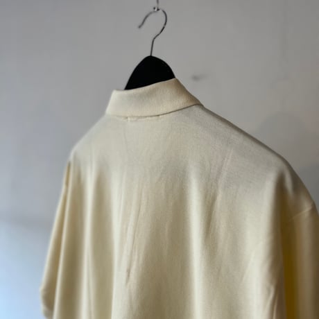 yves saint laurent polo shirt  ivory dead stock