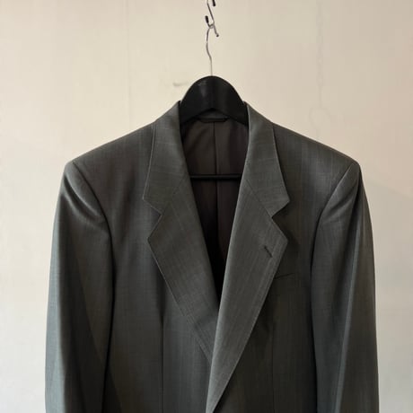 90's balenciaga set  up suit green check