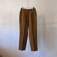 90's burbery's suède touch slacks