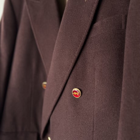 90's cashmere double jacket