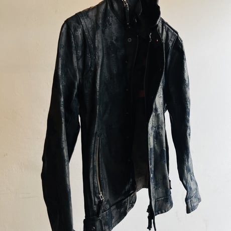80's nicole coating denim jacket