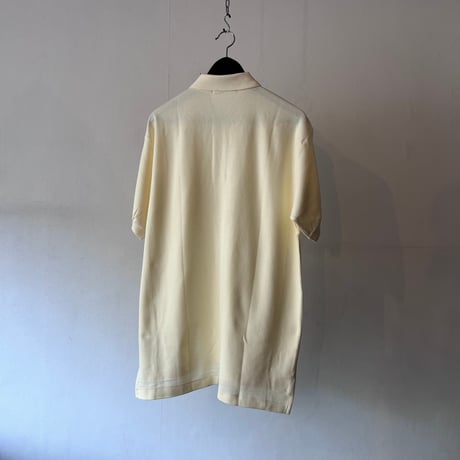 yves saint laurent polo shirt  ivory dead stock