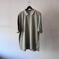 Nike over size jacquard polo shirt