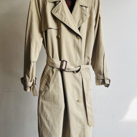 80's over size trench coat