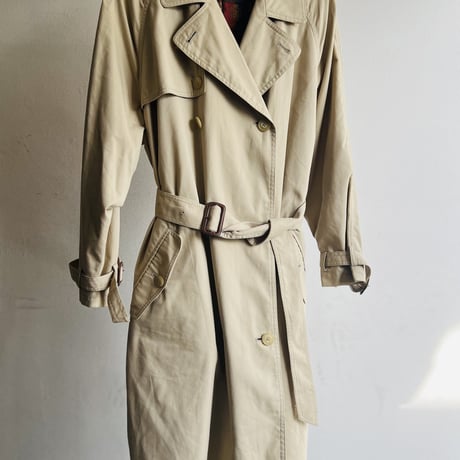 80's over size trench coat