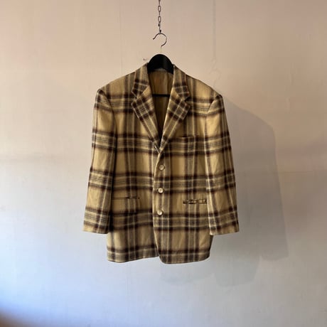 90's nicole ombre check jacket