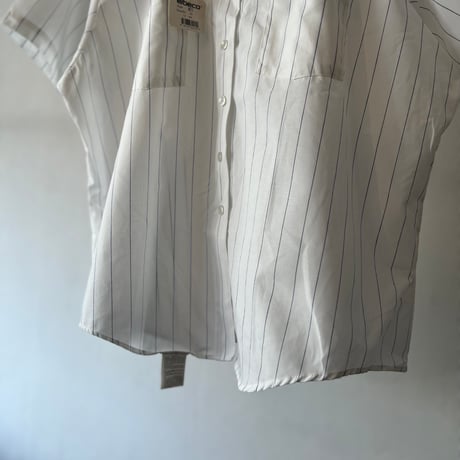 70's〜80's elbeco stripe shirt dead stock