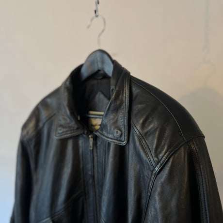 80's leather blouson