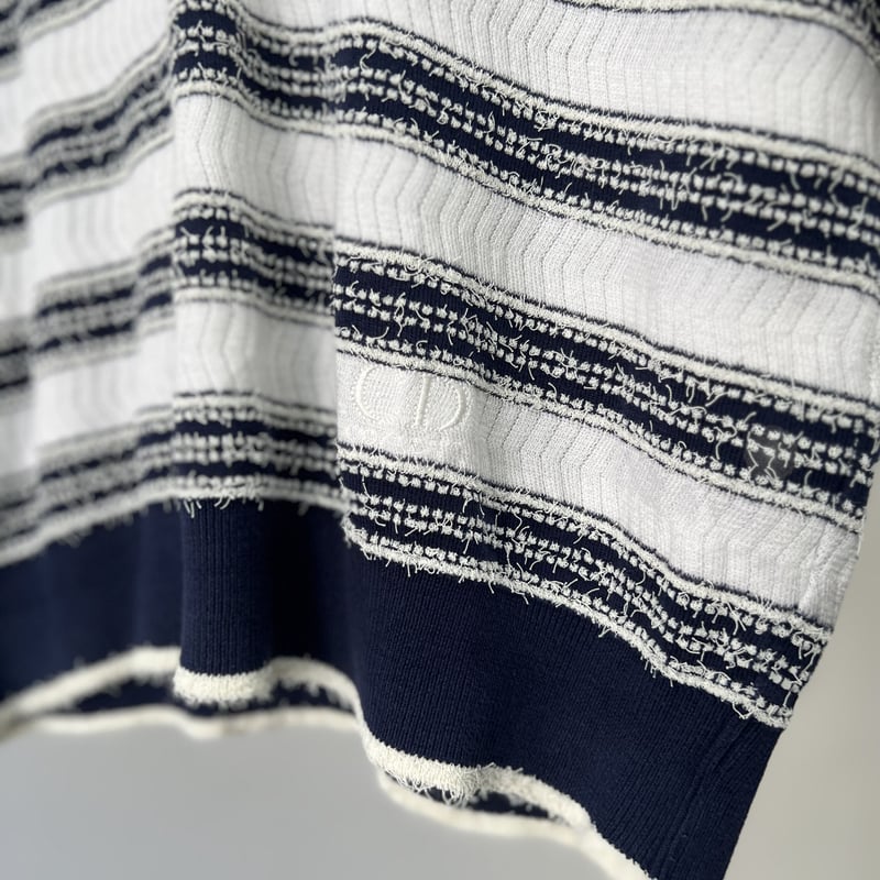 90s christian dior sport stripe ストライプ ポロ Christian Dior SPORTS(クリスチャンディオールスポーツ) 90's