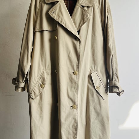 80's over size trench coat
