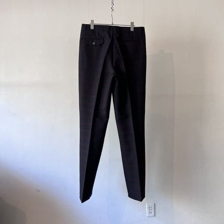 90's check slacks dead stock