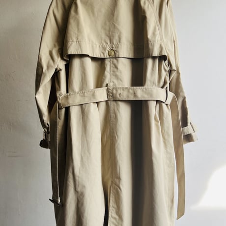 80's over size trench coat