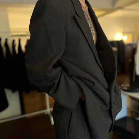90's double set up suit