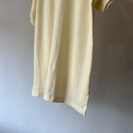 yves saint laurent polo shirt  ivory dead stock